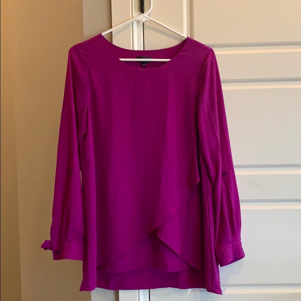 Tunic blouse. GUC, TTS. 100% polyester.